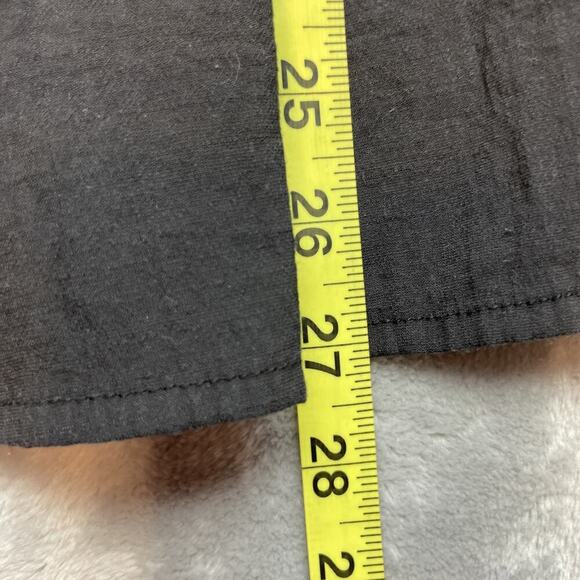 Dorose Boho Blouse Top Womens XL Black Embroidered Square Neck Cottagecore - Picture 9 of 9